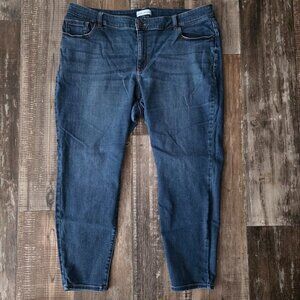 Lane Bryant Flex Magic Waistband Mid Rise Skinny Women's Jeans Size 22